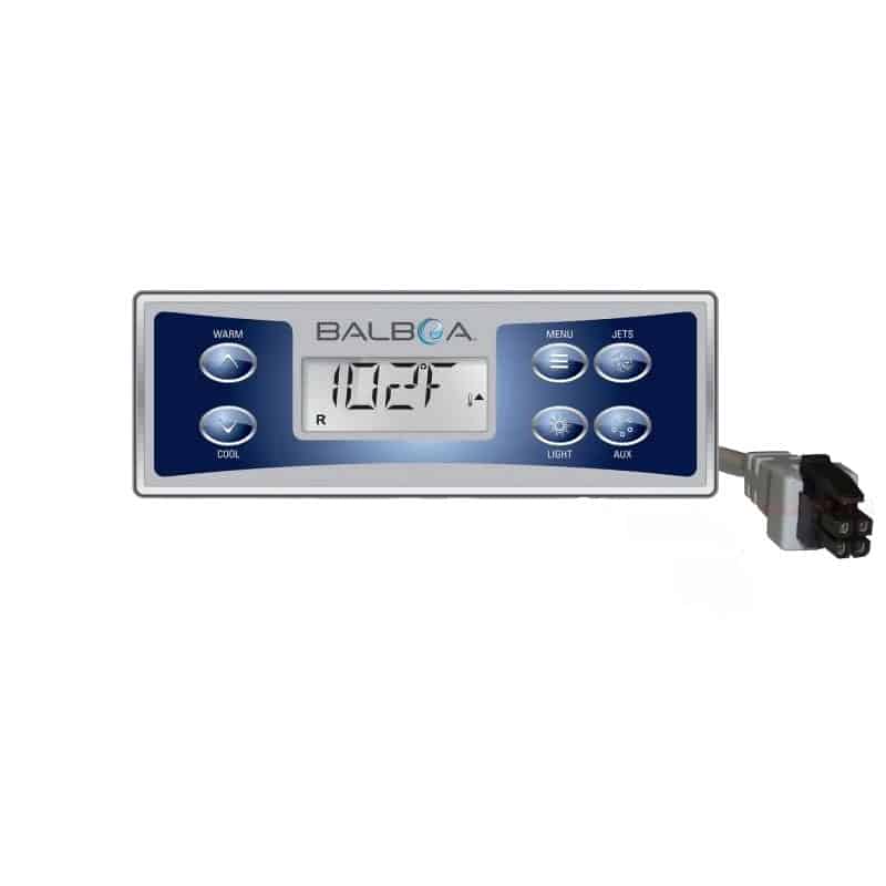 Balboa TP500 Topside Panel. Warm, Cool, Menu,Light, Jets and Aux For Sale