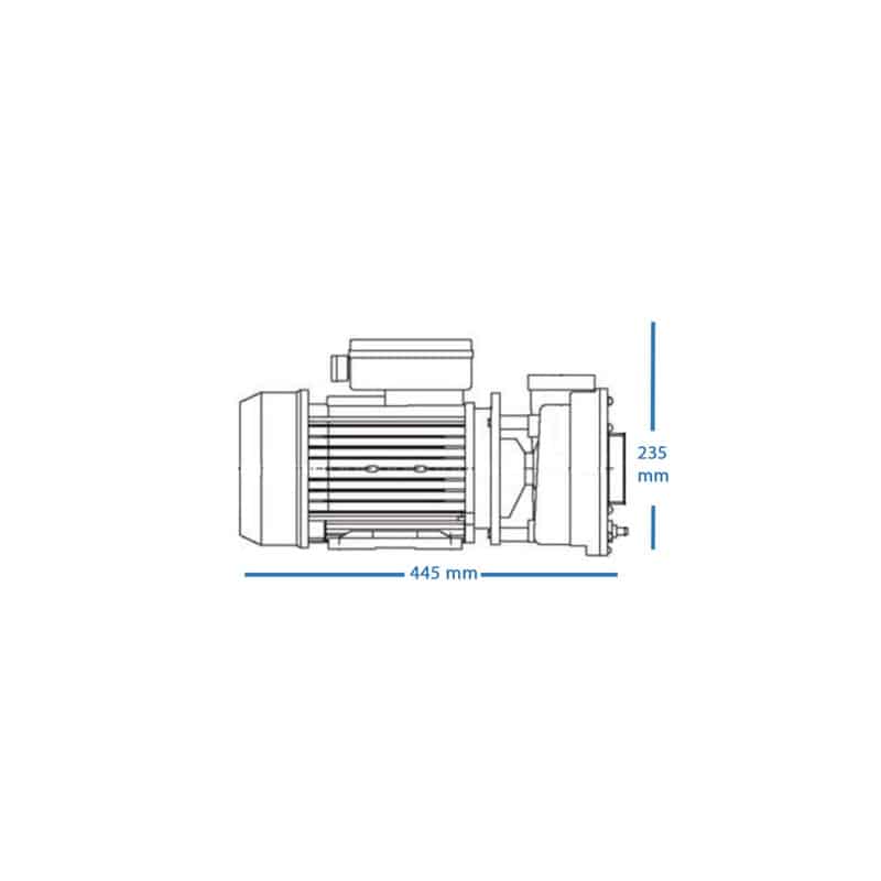 LX WP300-II Dual Speed 3.0HP Pump For Sale