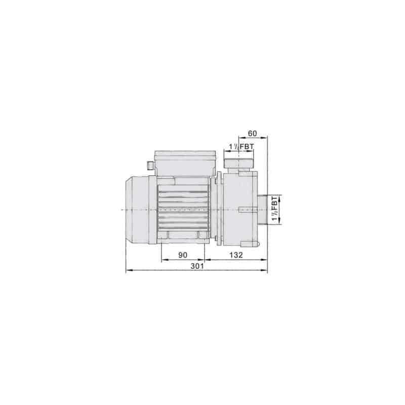 LX WTC100 Circulation Pump 1HP – High Power Hot Tub & Spa Pump For Sale