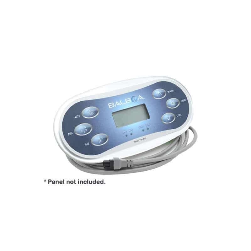 Balboa TP600 Overlay 6 Button Jets, Aux, Flip, Warm, Light, Cool. For Sale